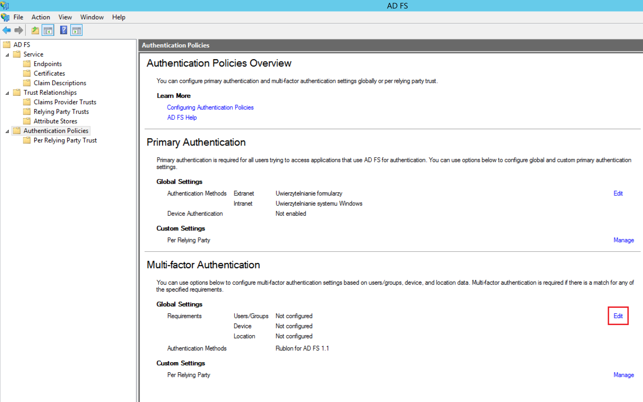 Multi-Factor Authentication (2FA/MFA) for Microsoft AD FS - Rublon