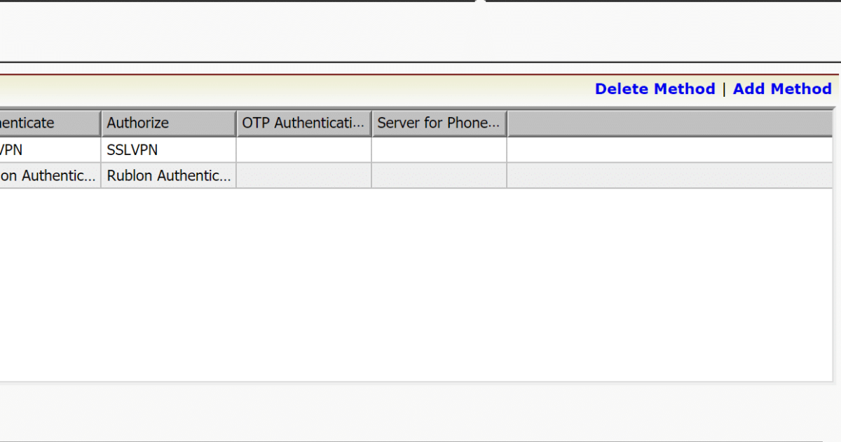 Two-Factor Authentication (MFA/2FA) for Array AG SSL VPN - RADIUS - Rublon