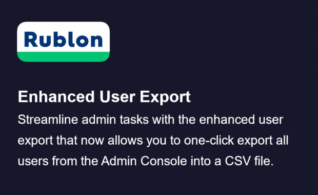 Streamlining Admin Workflows With Enhanced User Export Feature