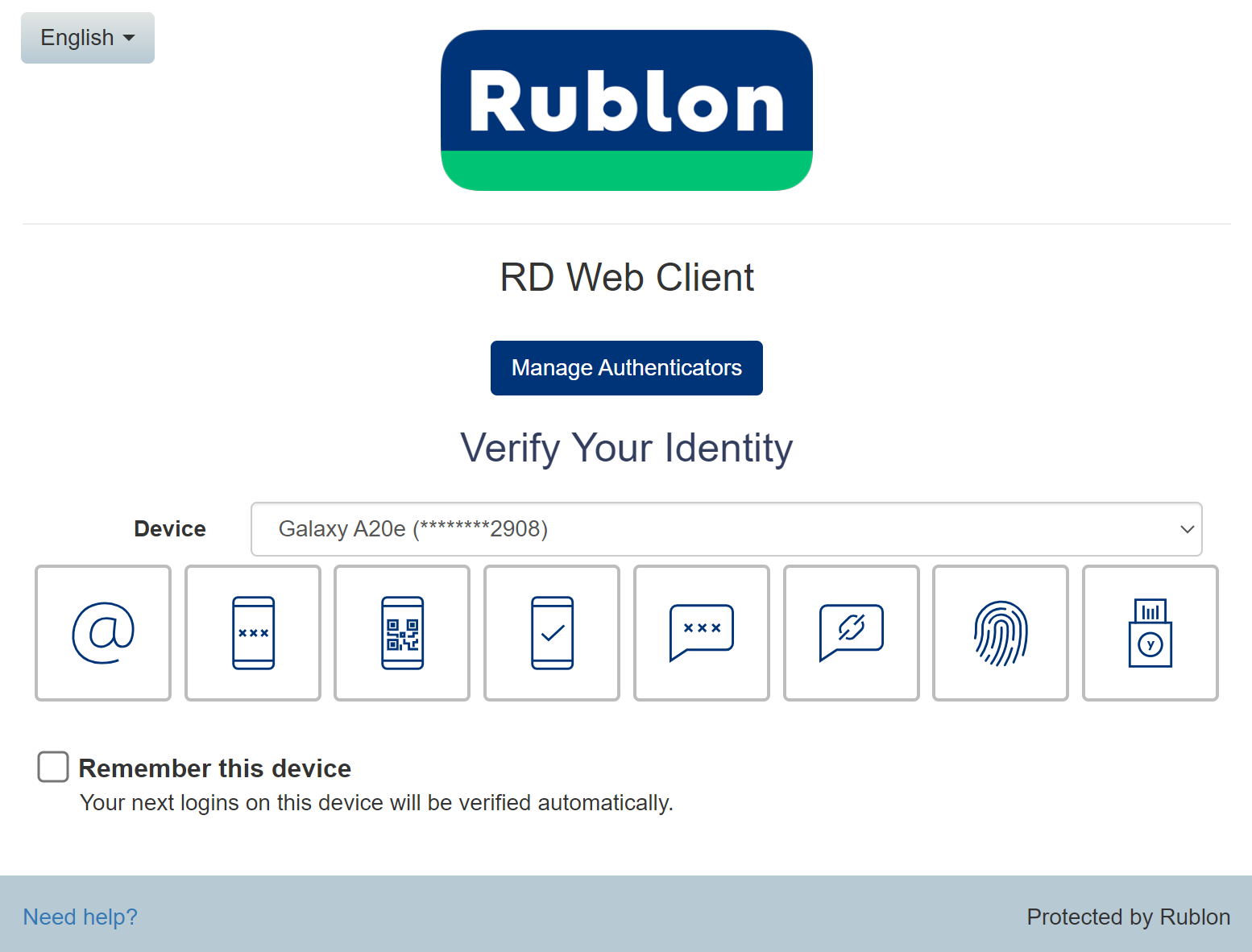 Multi-Factor Authentication (2FA/MFA) for Remote Desktop Web Client ...