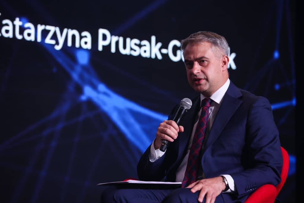 Wicepremier, Minister Cyfryzacji – Krzysztof Gawkowski (fot. Stowarzyszenie Instytut Kościuszki)