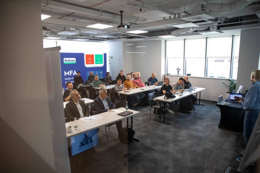 The Q&A session proved to be fruitful, allowing participants to dispel any doubts and suggest new functionalities they would like to see in Rublon MFA.