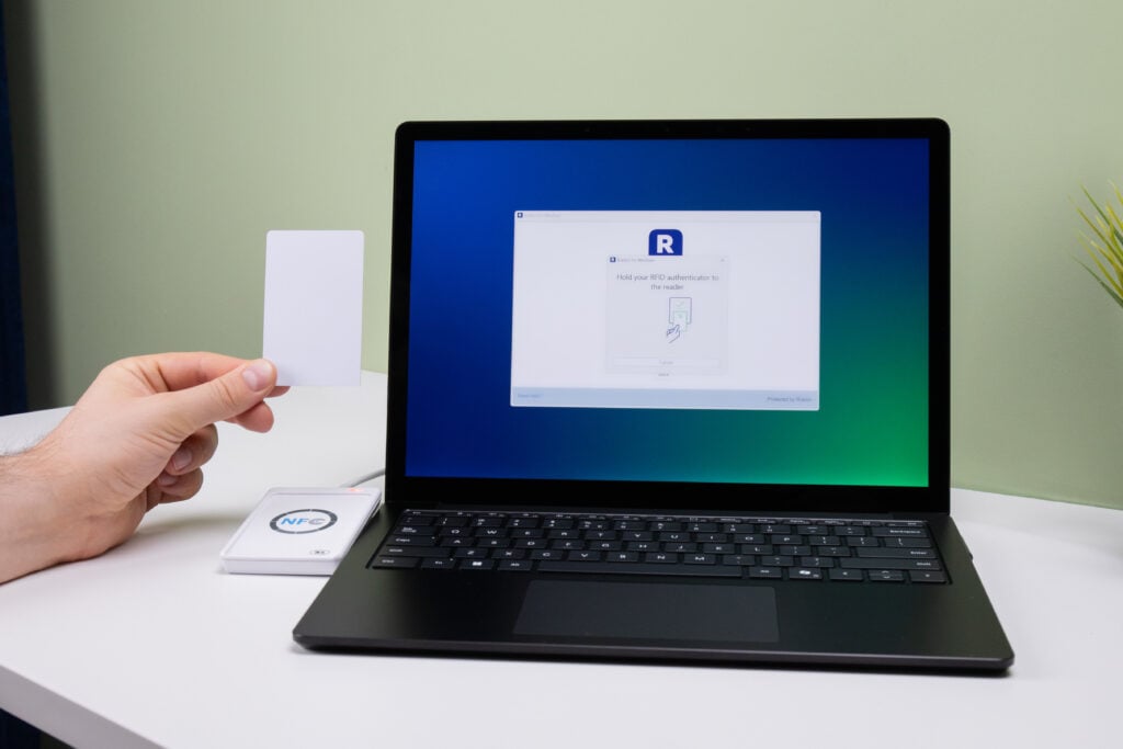 Rublon MFA's RFID authentication method