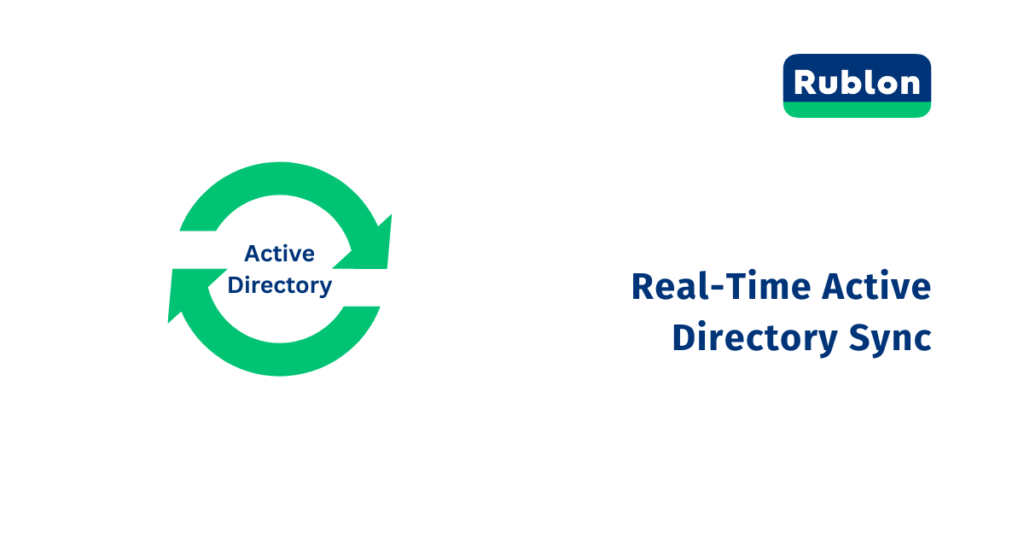 Real-time Active Directory synchronization with Rublon MFA