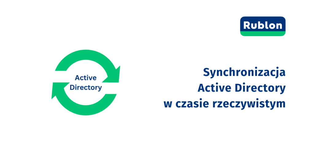 Synchronizacja z usługą Active Directory w czasie rzeczywistym z rozwiązaniem Rublon MFA